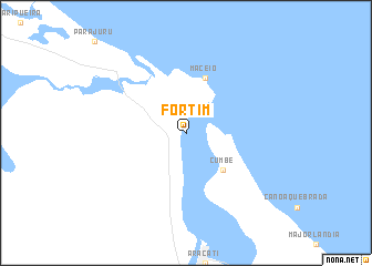 map of Fortim