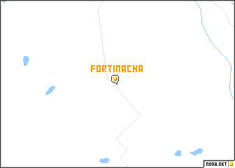 map of Fortín Acha