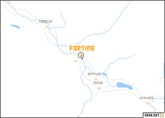 map of Fortine