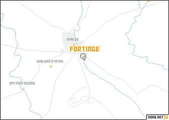 map of Fort Inge