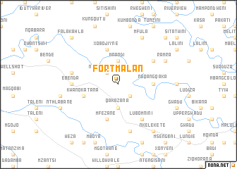 map of Fort Malan