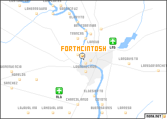 map of Fort McIntosh