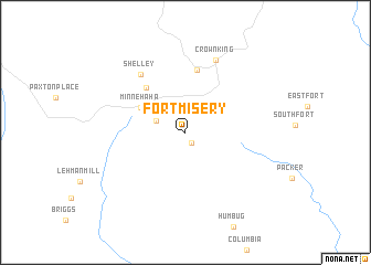 map of Fort Misery