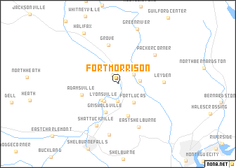 map of Fort Morrison