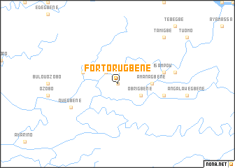 map of Fortorugbene