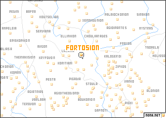 map of Fortósion