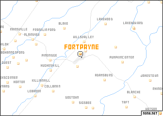 map of Fort Payne