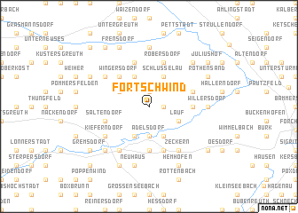map of Förtschwind