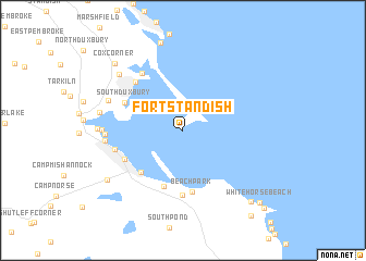 map of Fort Standish