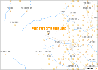 map of Fort Stotsenburg