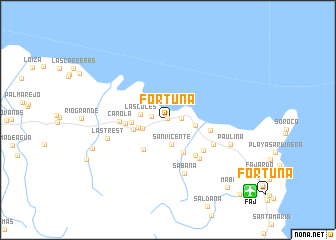 map of Fortuna