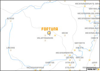 map of Fortuna