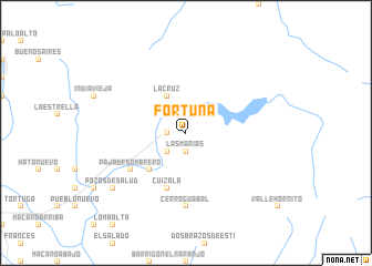 map of Fortuna