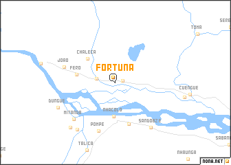 map of Fortuna