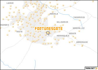 map of Fortunes Gate