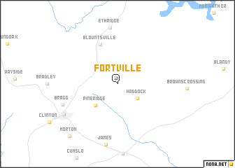 map of Fortville