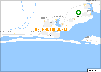 map of Fort Walton Beach