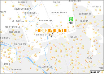 map of Fort Washington