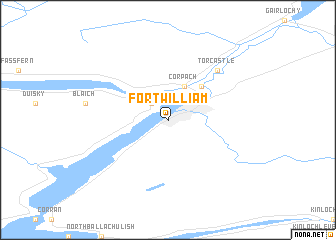 map of Fort William