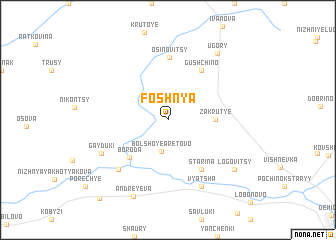 map of Foshnya