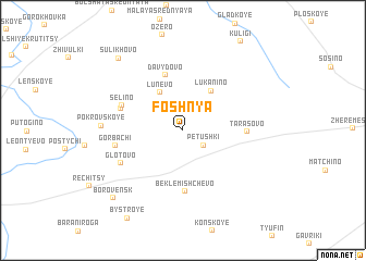 map of Foshnya