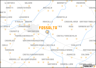 map of Fossalta