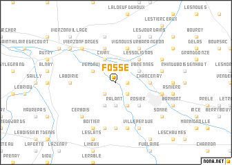 map of Fosse