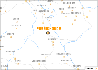 map of Fossikhouré