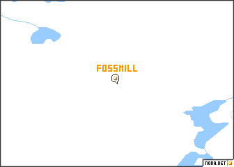 map of Fossmill