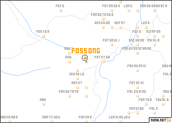 map of Fossong
