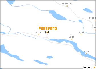 map of Fossvang