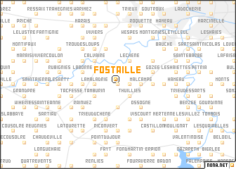 map of Fostaille