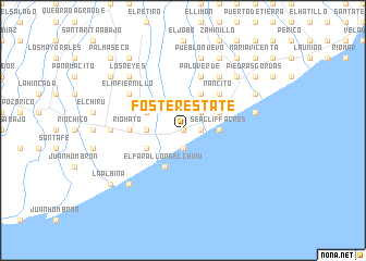 map of Foster Estate