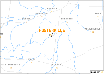 map of Fosterville