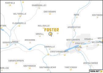 map of Foster