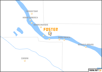 map of Foster
