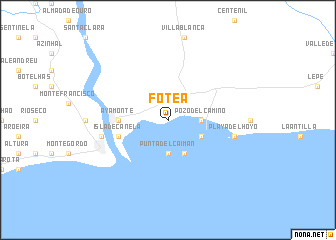 map of Fotea
