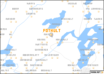 map of Fothult