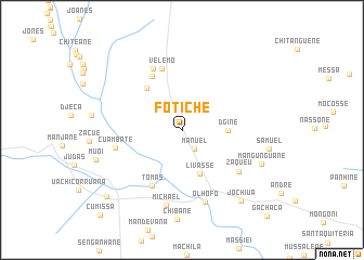 map of Fotiche
