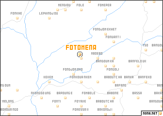 map of Fotoména