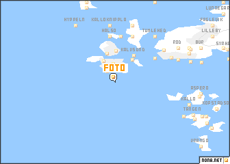 map of Fotö