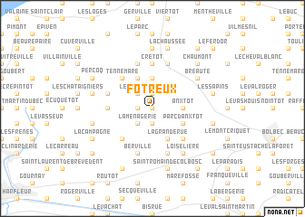 map of Fotreux