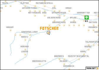 map of Fotscher