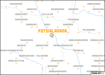 map of Fotsialanana