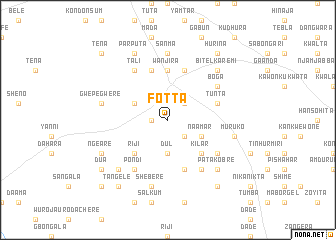 map of Fotta