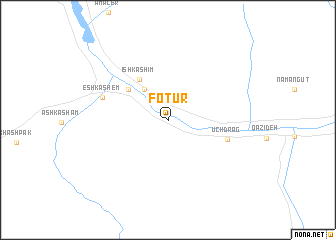 map of Fotūr