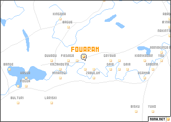 map of Fouaram