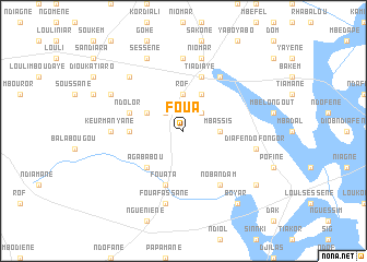 map of Foua