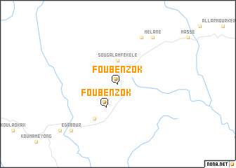 map of Foubenzok