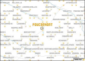 map of Foucarmont